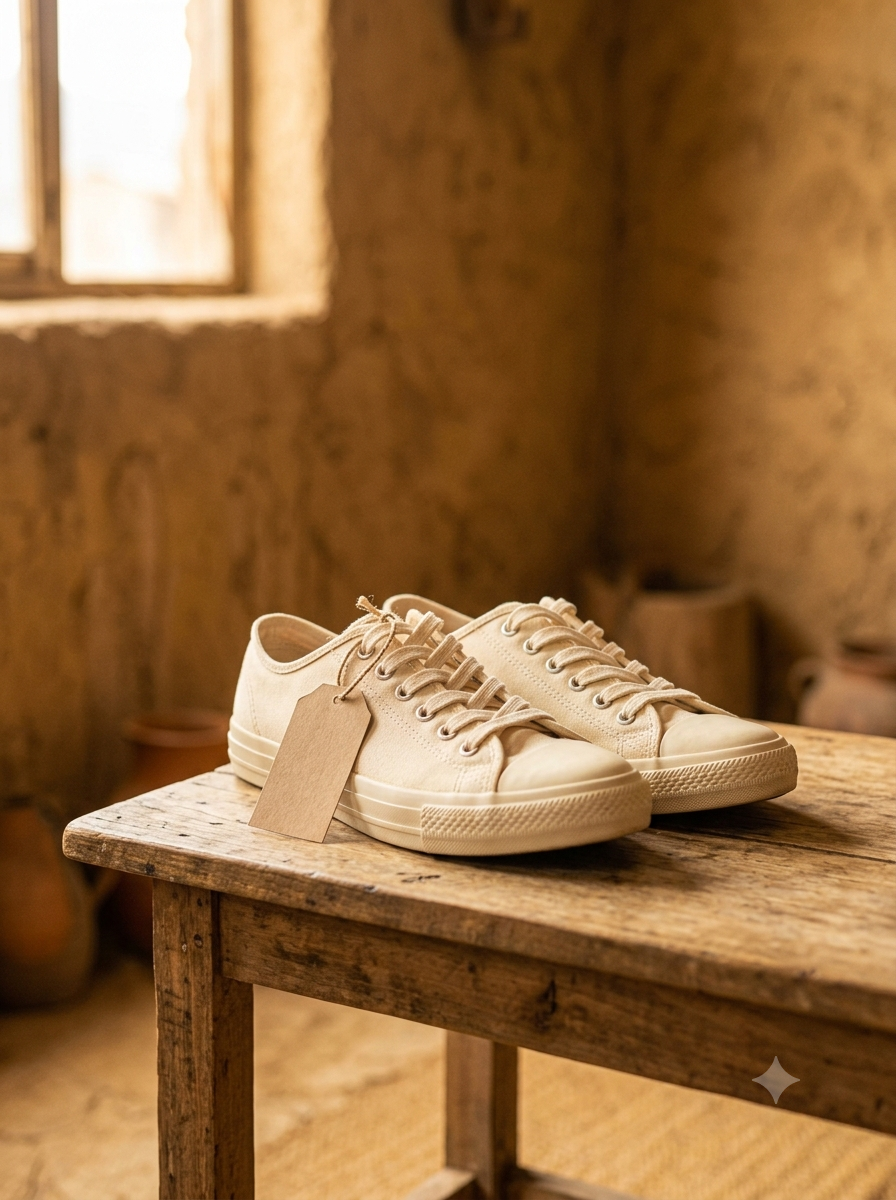 Zapatillas en buen estado listas para donar