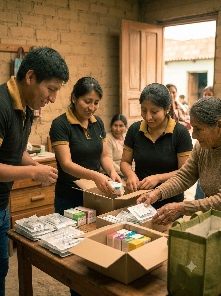 Medicamentos sellados y vigentes listos para donar