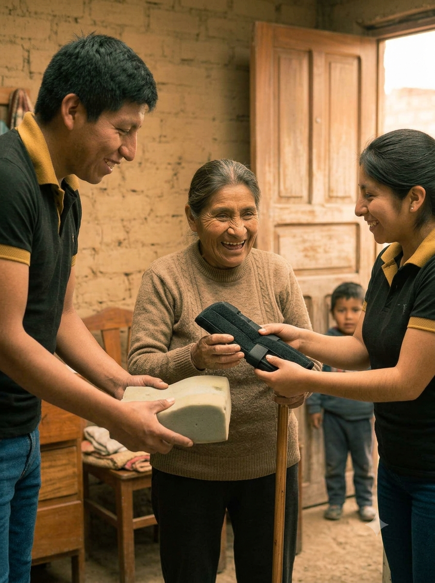 Aparatos ortopédicos en buen estado listos para donar